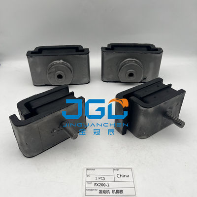 Peças para motores de escavadeiras EX200-1 Motor traseiro montado em borracha 4127808 Montantes de borracha