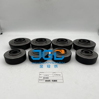 Acessórios de boa qualidade para montagem do motor da escavadeira Ex300 Cushion do motor preto