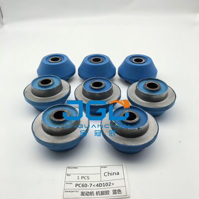Excavadora PC60-7 Motor Diesel Support Cushion Para 4D102 Motor Cushion