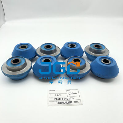 Excavadora PC60-7 Motor Diesel Support Cushion Para 4D102 Motor Cushion