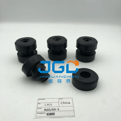 Peças de motor de alta qualidade Montantes de borracha R60-5 Montante de motor de escavadeira Travesseiro de borracha