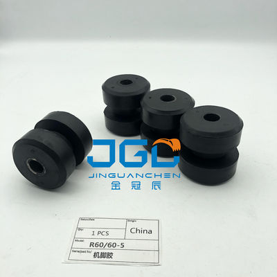 Peças de motor de alta qualidade Montantes de borracha R60-5 Montante de motor de escavadeira Travesseiro de borracha