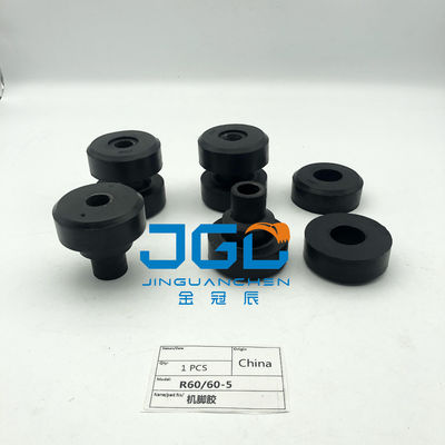 Peças de motor de alta qualidade Montantes de borracha R60-5 Montante de motor de escavadeira Travesseiro de borracha