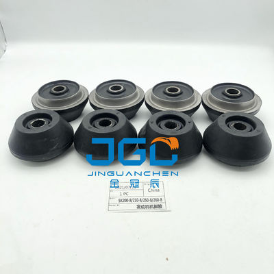 SK200-8 210-8,250-8,260-8 Montador de borracha YN02P01095P1 J05E Motor almofada de borracha pad SK200 Motor Mount Rubber