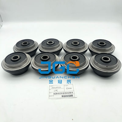 SK200-8 210-8,250-8,260-8 Montador de borracha YN02P01095P1 J05E Motor almofada de borracha pad SK200 Motor Mount Rubber