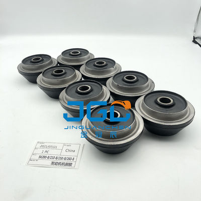 SK200-8 210-8,250-8,260-8 Montador de borracha YN02P01095P1 J05E Motor almofada de borracha pad SK200 Motor Mount Rubber