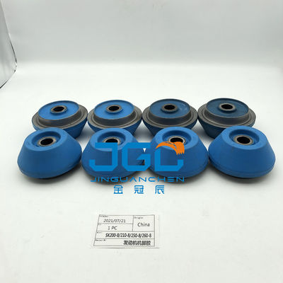 SK200-8 210-8,250-8,260-8 Montador de borracha YN02P01095P1 J05E Motor almofada de borracha pad SK200 Motor Mount Rubber
