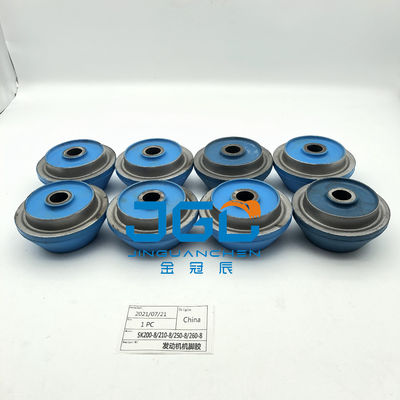 SK200-8 210-8,250-8,260-8 Montador de borracha YN02P01095P1 J05E Motor almofada de borracha pad SK200 Motor Mount Rubber