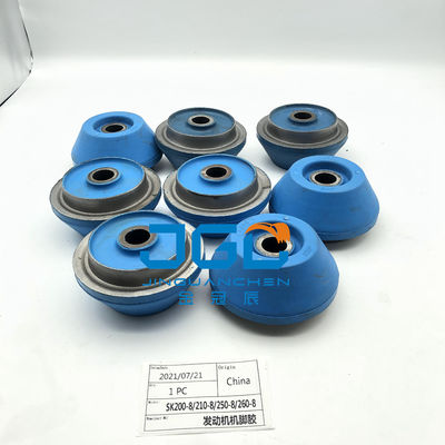 SK200-8 210-8,250-8,260-8 Montador de borracha YN02P01095P1 J05E Motor almofada de borracha pad SK200 Motor Mount Rubber