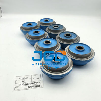 SK200-8 210-8,250-8,260-8 Montador de borracha YN02P01095P1 J05E Motor almofada de borracha pad SK200 Motor Mount Rubber