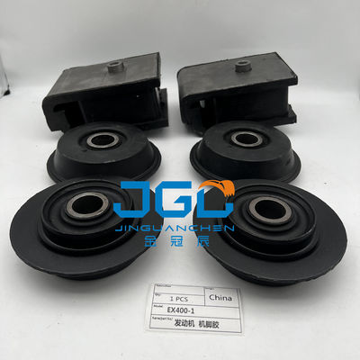 Partes do motor da escavadeira Montante de borracha para EX400-1Montantes traseiros do motor
