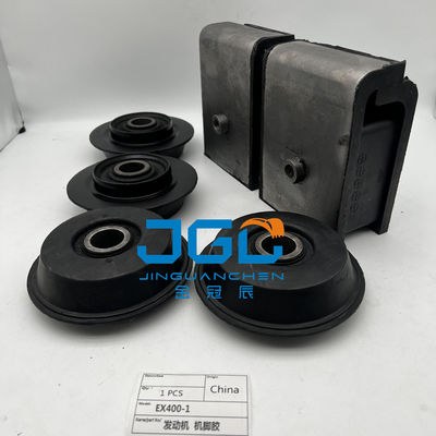 Partes do motor da escavadeira Montante de borracha para EX400-1Montantes traseiros do motor