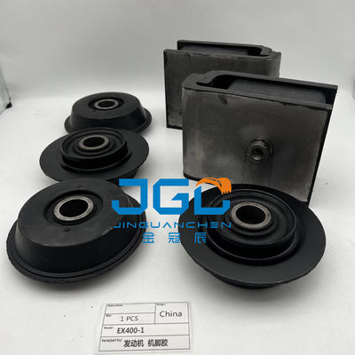 Partes do motor da escavadeira Montante de borracha para EX400-1Montantes traseiros do motor