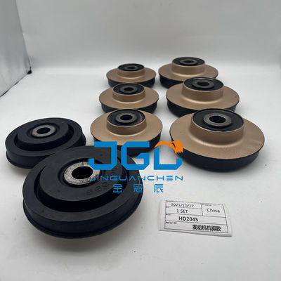 Partes de sistemas de motor de montagem de almofada de borracha, parafuso para pedaços de escavadeira HD2045