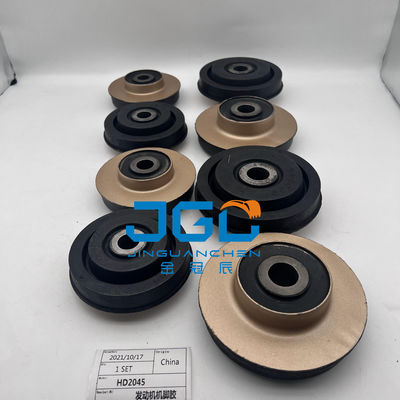 Partes de sistemas de motor de montagem de almofada de borracha, parafuso para pedaços de escavadeira HD2045