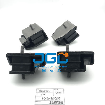 Cushion do motor da escavadeira para PC40,45,50,56 Partes de motores a diesel Coussinho do motor
