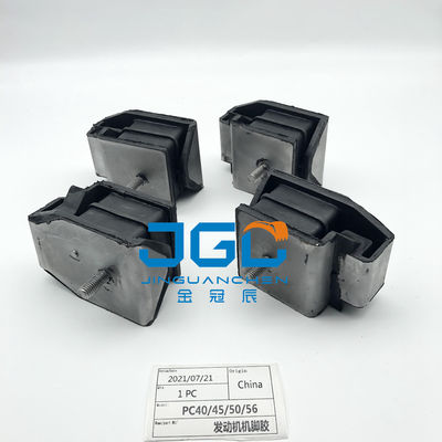 Cushion do motor da escavadeira para PC40,45,50,56 Partes de motores a diesel Coussinho do motor