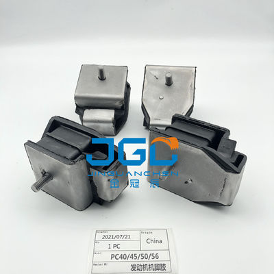 Cushion do motor da escavadeira para PC40,45,50,56 Partes de motores a diesel Coussinho do motor