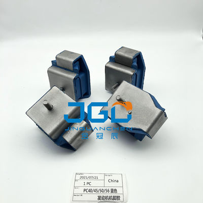Cushion do motor da escavadeira para PC40,45,50,56 Partes de motores a diesel Coussinho do motor