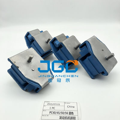 Cushion do motor da escavadeira para PC40,45,50,56 Partes de motores a diesel Coussinho do motor