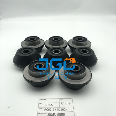 Excavadora PC60-7 Motor Diesel Support Cushion Para 4D102 Motor Cushion