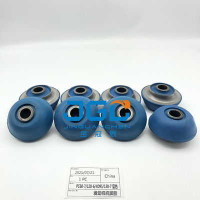 Montadores múltiplos de borracha de alta qualidade Peças do motor da escavadeira almofada do motor para PC60-7 PC120-6 4D95 PC130-7