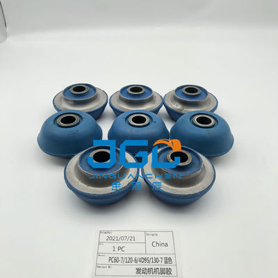 Montadores múltiplos de borracha de alta qualidade Peças do motor da escavadeira almofada do motor para PC60-7 PC120-6 4D95 PC130-7
