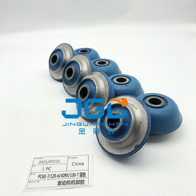Montadores múltiplos de borracha de alta qualidade Peças do motor da escavadeira almofada do motor para PC60-7 PC120-6 4D95 PC130-7