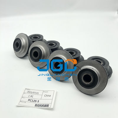 Fornecimento de múltiplos suportes de borracha para motores, peças de escavadeiras, almofadas para motores para PC120-5