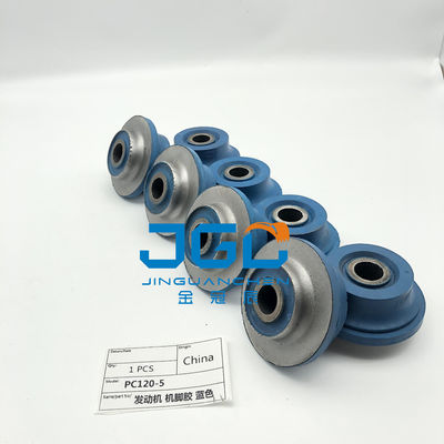 Fornecimento de múltiplos suportes de borracha para motores, peças de escavadeiras, almofadas para motores para PC120-5
