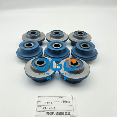 Fornecimento de múltiplos suportes de borracha para motores, peças de escavadeiras, almofadas para motores para PC120-5