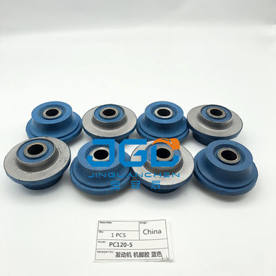 Fornecimento de múltiplos suportes de borracha para motores, peças de escavadeiras, almofadas para motores para PC120-5