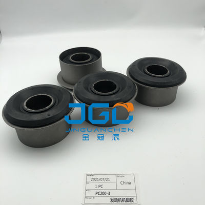 Venda a quente Sistemas de montagem de motores Peças de montagem de almofada de borracha Pés de pára-choque Para PC200-3 Peça de escavadeira