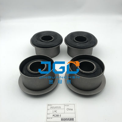 Venda a quente Sistemas de montagem de motores Peças de montagem de almofada de borracha Pés de pára-choque Para PC200-3 Peça de escavadeira