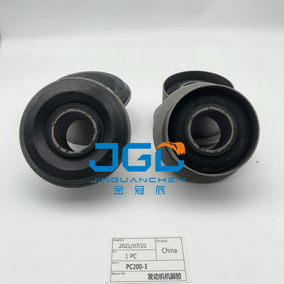 Venda a quente Sistemas de montagem de motores Peças de montagem de almofada de borracha Pés de pára-choque Para PC200-3 Peça de escavadeira