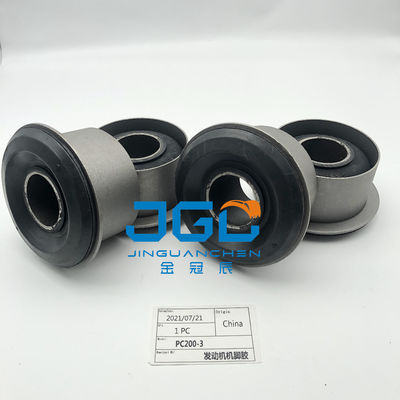 Venda a quente Sistemas de montagem de motores Peças de montagem de almofada de borracha Pés de pára-choque Para PC200-3 Peça de escavadeira