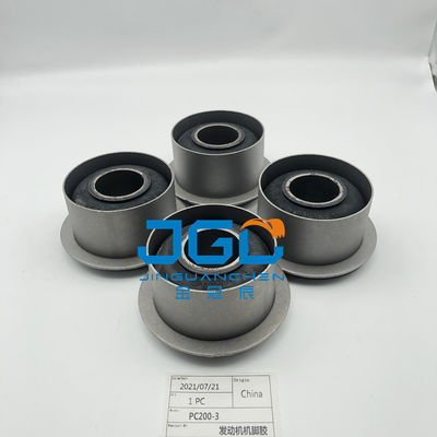 Venda a quente Sistemas de montagem de motores Peças de montagem de almofada de borracha Pés de pára-choque Para PC200-3 Peça de escavadeira