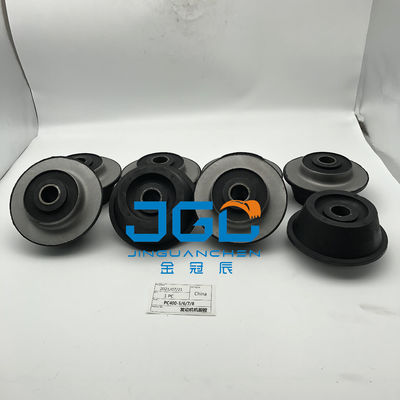Fornecer vários tipos/tamanhos de suportes de borracha flexíveis para motores, partes de escavadeiras, almofadas para motores para PC400-5-6-7-8