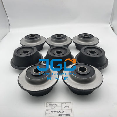 Fornecer vários tipos/tamanhos de suportes de borracha flexíveis para motores, partes de escavadeiras, almofadas para motores para PC400-5-6-7-8