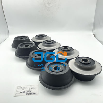 Fornecer vários tipos/tamanhos de suportes de borracha flexíveis para motores, partes de escavadeiras, almofadas para motores para PC400-5-6-7-8