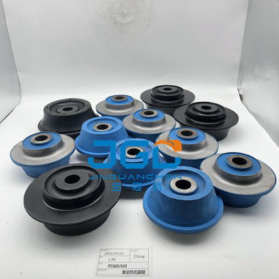 Múltiplos suportes de borracha de motor Peças de escavadeira almofada de motor Para PC600 650