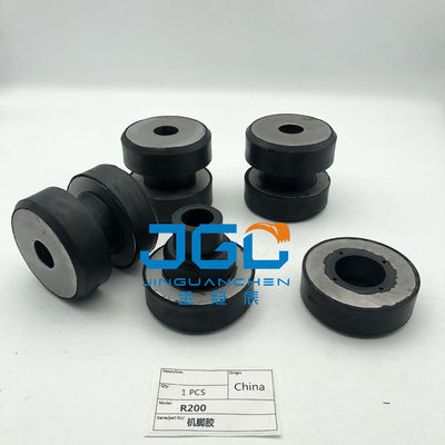 Vendas quentes Peças de motor de escavadeira de alta qualidade R200 Motor Mount Borracha para Motor de montagem Frente