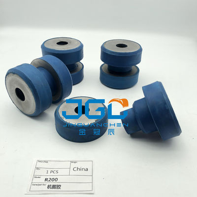 Vendas quentes Peças de motor de escavadeira de alta qualidade R200 Motor Mount Borracha para Motor de montagem Frente