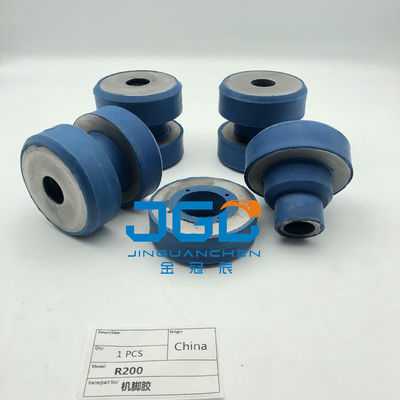 Vendas quentes Peças de motor de escavadeira de alta qualidade R200 Motor Mount Borracha para Motor de montagem Frente