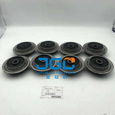 Motor de escavadeira SK 330-8 350-8 Moção de almofada de borracha 6D102 Moção de motor de borracha