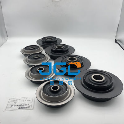 Venda a quente Motor de montagem Sistemas de motor Peças de montagem Cusco de borracha Pés de pára-choque Para SK450-8,460-8,480-8 Parte de escavadeira