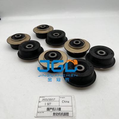 Motor de qualidade normal Instalação de sistemas de motor Peças de montagem almofada de borracha pernas para máquinas domésticas 13mm