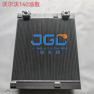 Radiador para escavadeira de alumínio EC140 Refrigerador hidráulico de óleo para escavadeira