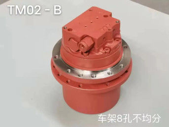 TM02 GM02 Final Drive Assy Planetary Gear Speed Reducer Motor Gearbox Redutor para escavadeira U15-3 PC14R2 CX18 Zx18