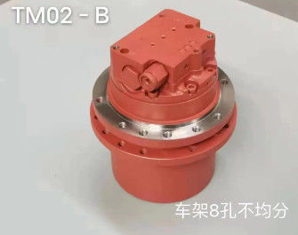 Motor de viagem TM02 GM02 Final Drive Assy Redutor de velocidade de engrenagem planetária Motor Redutor de caixa de engrenagens para escavadeira 10F2
